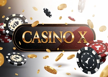 Casino X logo for diverse slots with NZD payments and table games