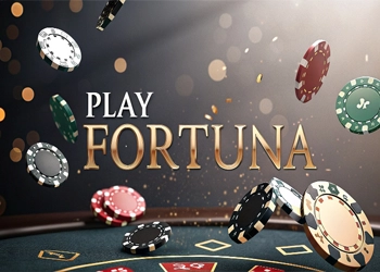 Play Fortuna logo for thrilling slots and live dealer tables